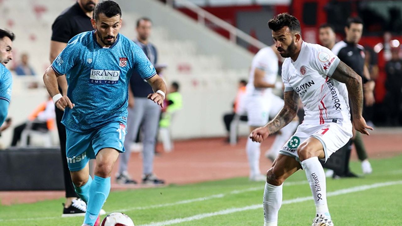 Kazanan yok: Sivasspor 1-1 Antalyaspor