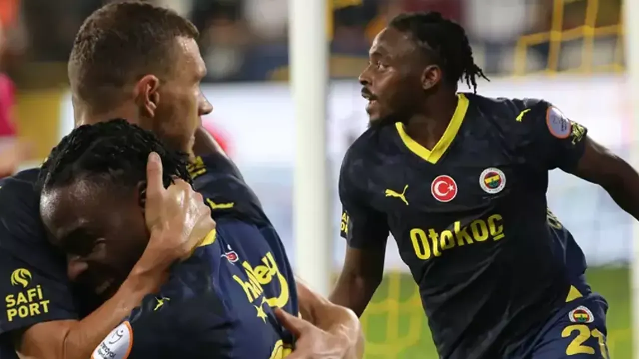 Fenerbahçe, Ankaragücü deplasmanında tek golle kazandı!