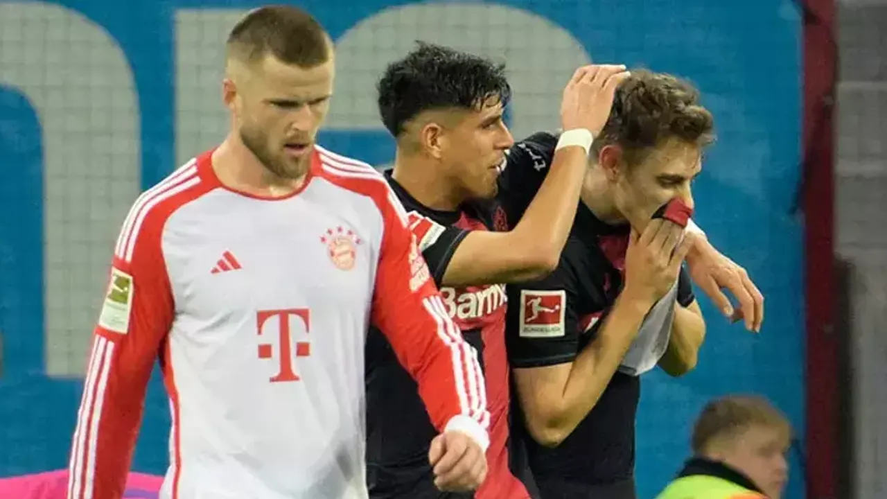 Bayern'e şok: Derbi maçında Leverkusen 3 golle güldü