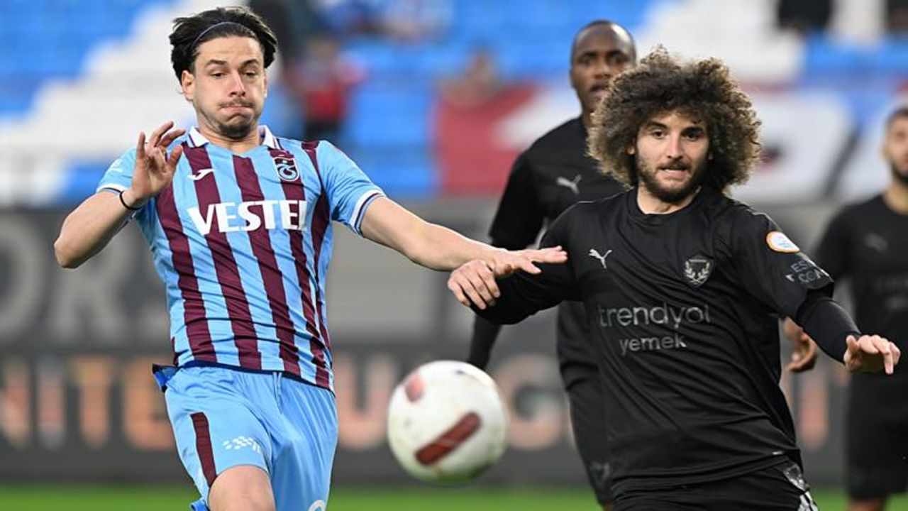 Trabzonspor Hatayspor'u 2 golle mağlup etti