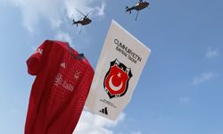 Beşiktaş'tan 100. yıla özel forma! Helikopterle getirdiler