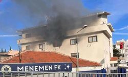 SON DAKİKA | Menemen FK'nın kulüp binasında yangın çıktı