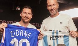 Zidane ve Messi bir araya geldi: "Size çok hayranım, birlikte oynayacak kadar şanslı değildik"