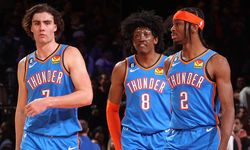 NBA'de Oklahoma City Thunder'ın Milwaukee Bucks'ı devirdiği gecede alınan sonuçlar