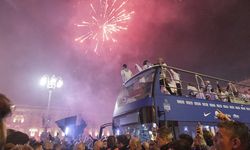 Inter 100 bin taraftarıyla şampiyonluğu kutladı