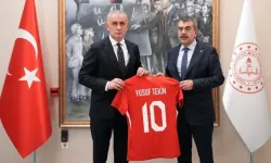 TFF Başkanı Hacıosmanoğlu bakanları ziyaret etti!