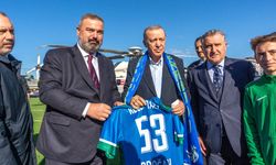Cumhurbaşkanı Erdoğan’dan Rizespor Ziyareti