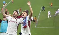 Trabzonspor savunmasından inanılmaz an! 10 saniyede 3 top çizgiden çıktı