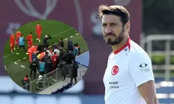 Egemen Korkmaz Hastaneye Kaldırıldı! Milli Maçta Korkutan Anlar