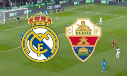 Real Madrid - Elche Maçı Başladı