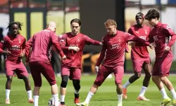 Galatasaray, Gençlerbirliği karşılaşması öncesi hazırlıklarına başladı.