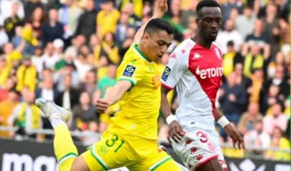 Mostafa Mohamed, Monaco'yu avladı; Nantes 1 puanı kaptı