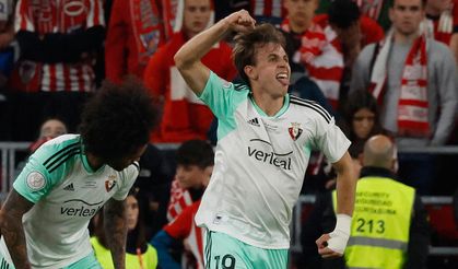 Osasuna, Athletic Bilbao'yu geçti; 18 sene sonra Kral Kupası finaline çıktılar