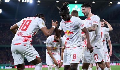 Leipzig beş golle finale yükseldi