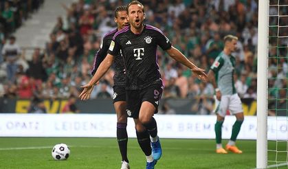 Harry Kane şovla başladı: Bayern deplasmanda Bremen'e fark attı