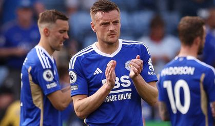 Jamie Vardy Leicester'a veda etti