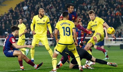 8 gollü maçta, Villarreal deplasmanda Barcelona'yı geçti