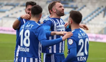 Erzurumspor tek golle kazandı, nefes aldı