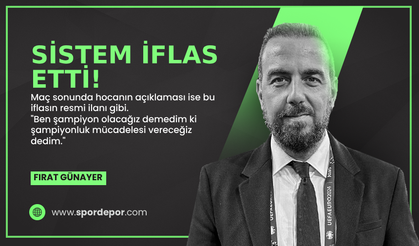 Fırat Günayer yazdı: Sistem iflas etti!