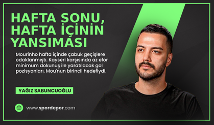 Yağız Sabuncuoğlu yazdı:  Hafta sonu, hafta içinin yansıması