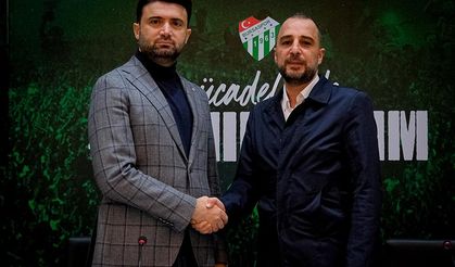 Bursaspor yeni teknik direktörünü duyurdu!