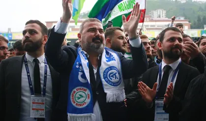 Çaykur Rizespor'da İbrahim Turgut, yeniden başkanlığa seçildi!