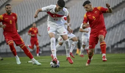 Ümit Milli Futbol Takımı, Karadağ ile yenişemedi!