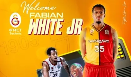 Galatasaray MCT Technic'in yeni 4 numarası Fabian White oldu