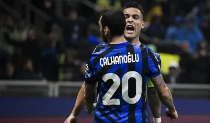 Inter'de yıldızlar barıştı: Hakan & Lautaro Martinez!