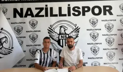 Nazillispor’da Mehmet Kayra Dülger profesyonel oldu