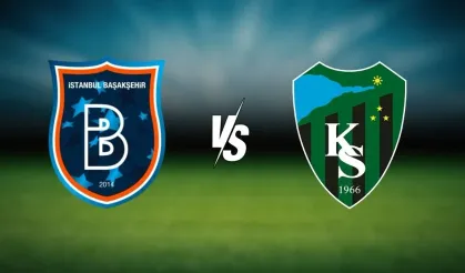 Başakşehir FK ile Kocaelispor ilk yarıda eşitliği bozamadı! Direkler konuştu