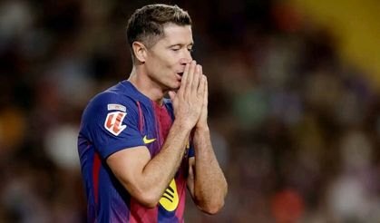 Barcelona'ya Lewandowski'den kötü haber! El Clasico'yu kaçırabilir