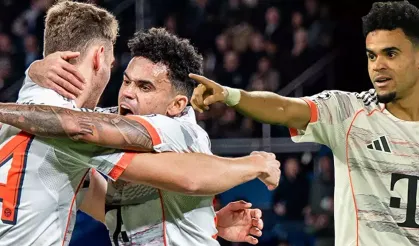 Bayern Münih deplasmanda Diaz’la güldü! PSG’yi 2-1’le geçti