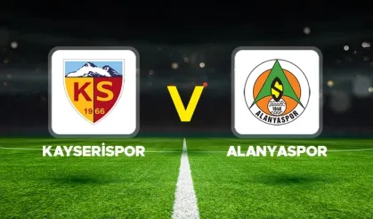 Kayserispor – Alanyaspor maçında kritik randevu