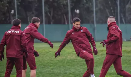 Trabzonspor, Fatih Karagümrük Maçının Hazırlıklarına Başladı