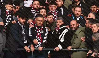 Beşiktaş JK Deplasmanda Kazandı, Serdal Adalı Taraftarla Tribündeydi