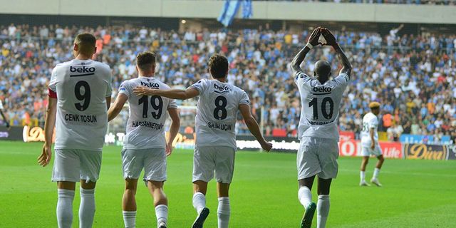 Beşiktaş, Adana deplasmanında 4-1 ile kazandı