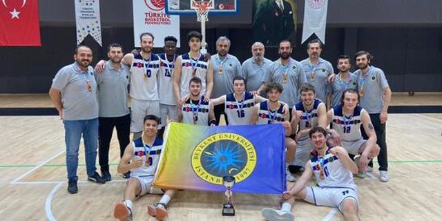 Basketbolda Türkiye şampiyonu İstanbul Beykent Üniversitesi