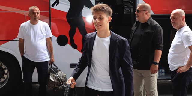 A Milli Futbol Takımı, Letonya'ya gitti