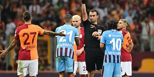 Trabzonspor'dan hakeme tepki, Dursun Özbek'e yanıt