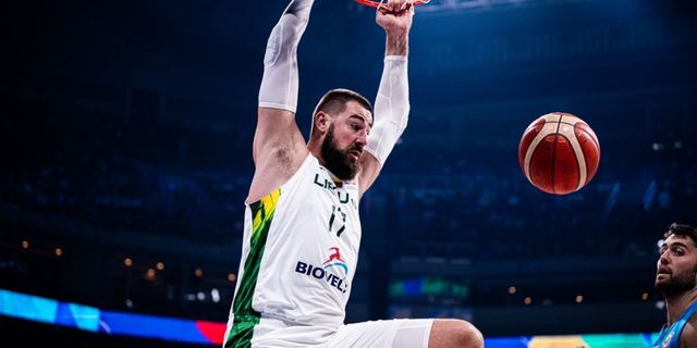 Luka Doncic yetmedi; Litvanya, Jonas Valanciunas ile Slovenya’yı yendi
