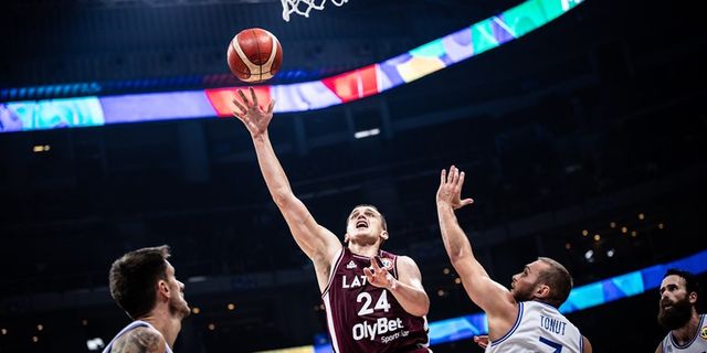 Letonya, Andrejs Grazulis’in performansıyla İtalya’yı devirdi