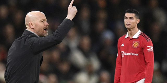 Erik ten Hag'dan Ronaldo'ya gönderme: Uykularım kaçmadı