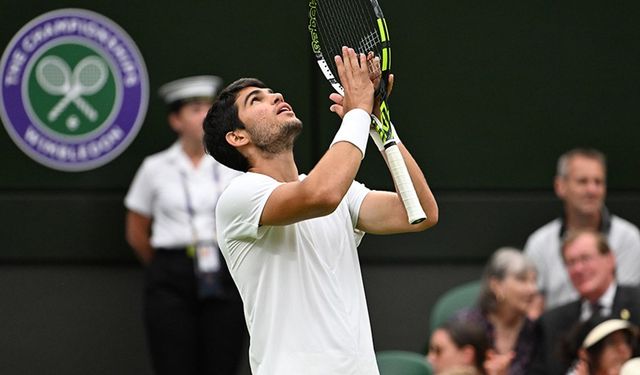 Flaş Haber: Wimbledon'da ilk finalist Carlos Alcaraz oldu!