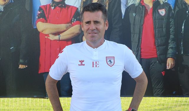 Samsunspor'da Hüseyin Eroğlu'dan transfer sözleri