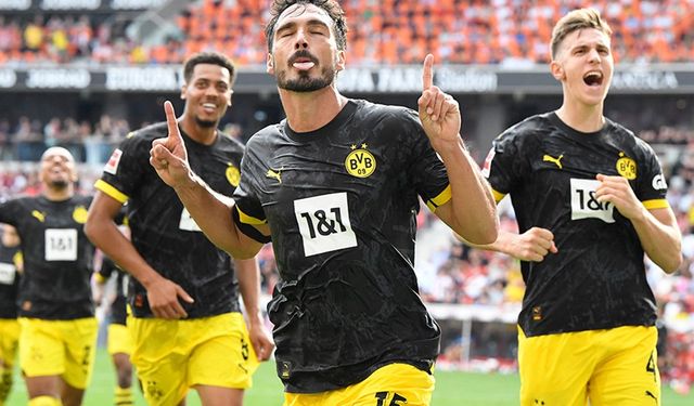 6 gollü maçta gülen Borussia Dortmund