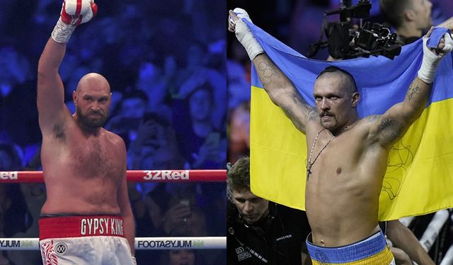 Ukraynalı Oleksandr Usyk ile Büyük Britanyalı Tyson Fury, Suudi Arabistan'da karşılaşacak