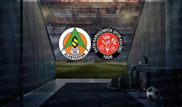 Alanyaspor – Fatih Karagümrük maçı ne zaman, saat kaçta ve hangi kanalda?