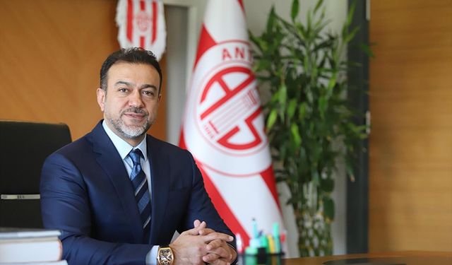 Antalyaspor başkanı Sabri Gülel istifa kararı aldı