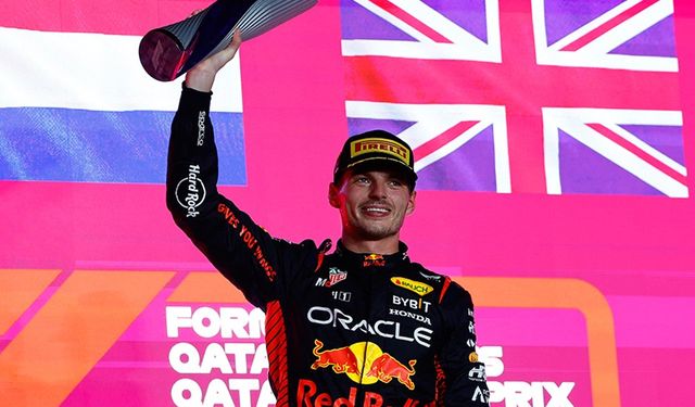 Şampiyon Verstappen, Katar Grand Prix'sini de kazandı
